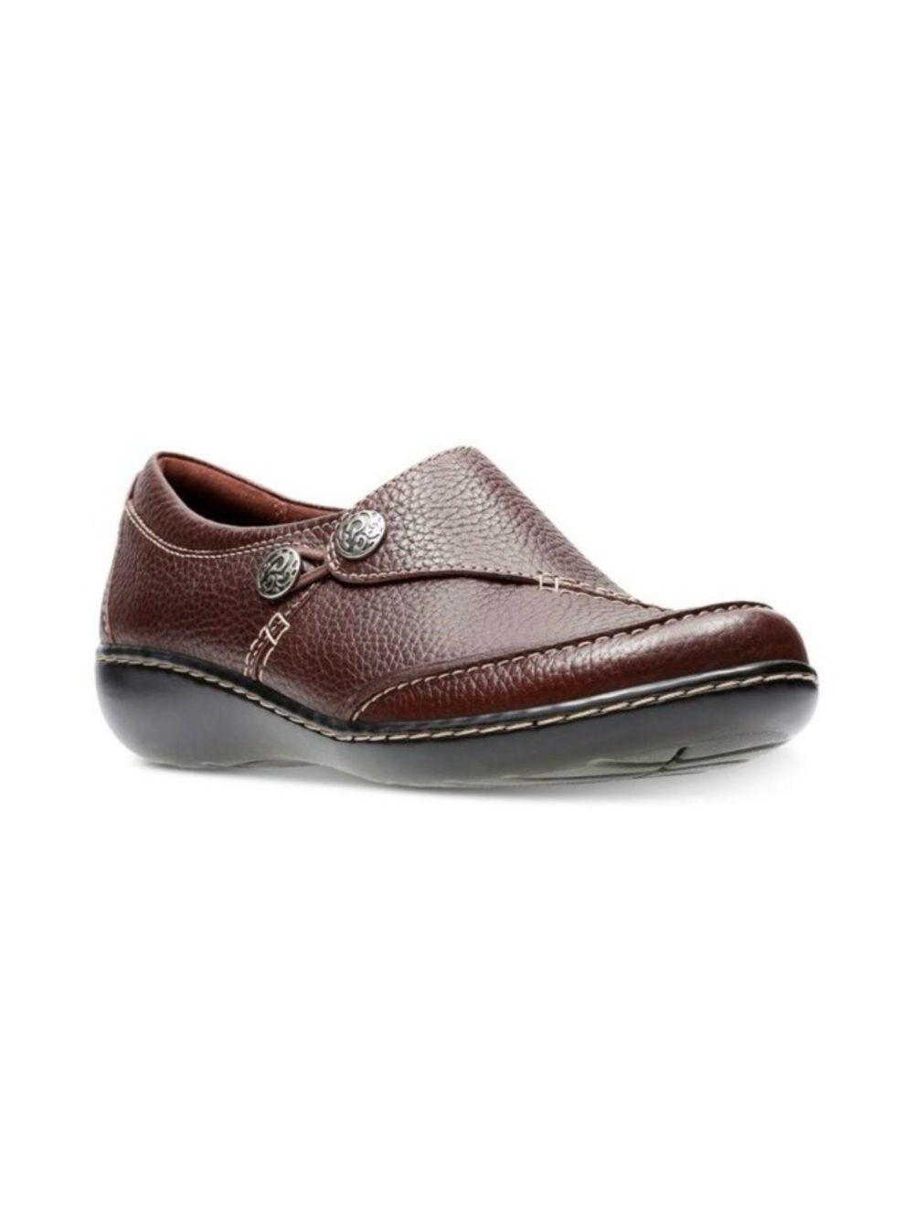 Clarks Ashland Lane Q Slip On Leather Loafers Shoes